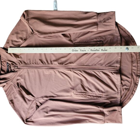 Recreation By Thread & Supply Med Brown Hooded Jacket Athletic Med - Picture 7 of 11